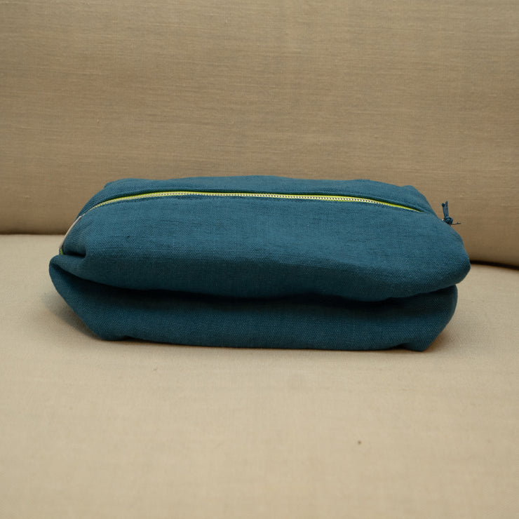 Designers Guild Brera Lino Cobalt Wash Bag