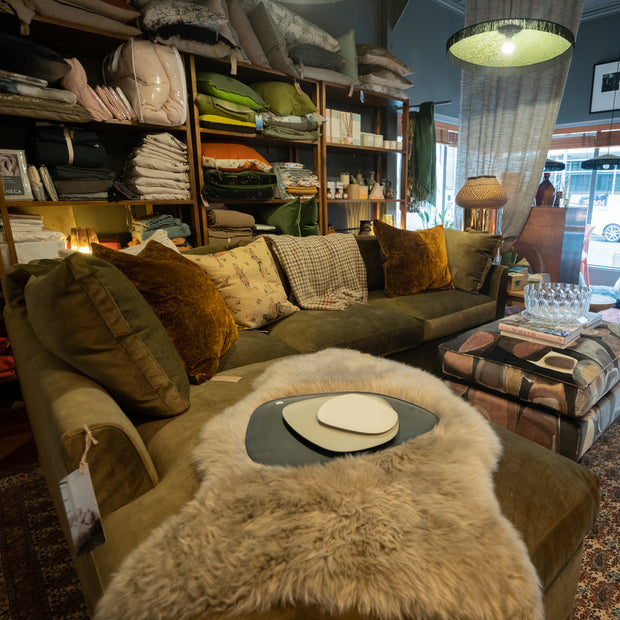 Miro Velvet Chaise Unit
