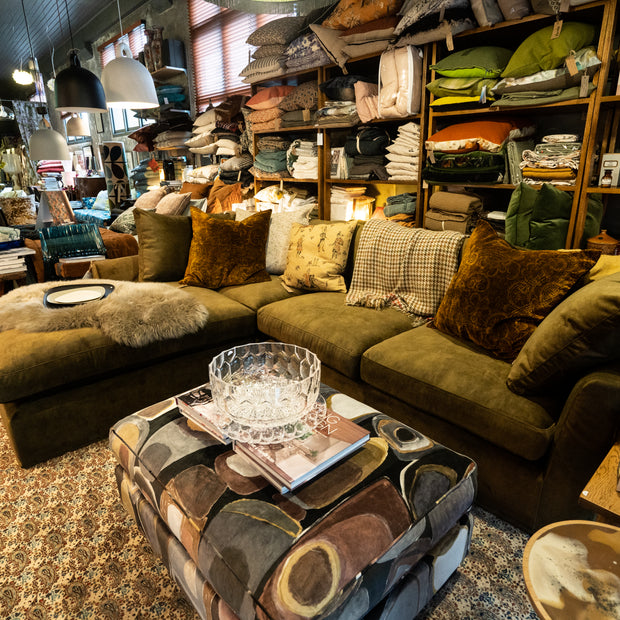 Miro Velvet Chaise Unit
