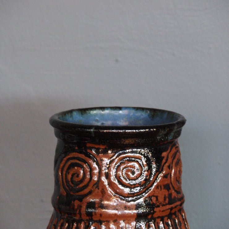 Mid Century Pottery Vase**