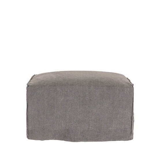 Harrison Slipcover Ottoman*