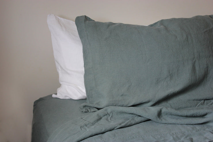 Vida Stonewashed linen Pillowcase Pair